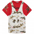 Ensemble robe et T-shirt KENZO KIDS pour FILLE