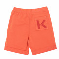 Dyed cotton bermuda shorts KENZO KIDS for BOY