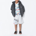 Printed fleece shorts KENZO KIDS for BOY