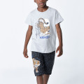 Printed cotton shorts KENZO KIDS for BOY