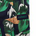 Cotton shorts with adjustable waistband KENZO KIDS for BOY