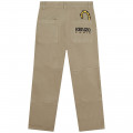 Cotton trousers KENZO KIDS for BOY