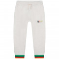 Pantalon de jogging molletonné KENZO KIDS pour GARCON