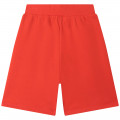 Plain cotton shorts KENZO KIDS for BOY