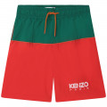 Bermuda bicolore KENZO KIDS pour GARCON