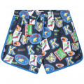 Short de bain imprimé KENZO KIDS pour GARCON