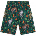 Short de bain imprimé KENZO KIDS pour GARCON