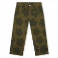 All-over print trousers KENZO KIDS for BOY