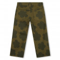 All-over print trousers KENZO KIDS for BOY