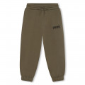 Pantalon de jogging molletonné KENZO KIDS pour GARCON