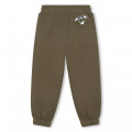 Pantalon de jogging molletonné KENZO KIDS pour GARCON