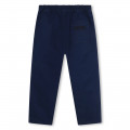 Cotton chino trousers KENZO KIDS for BOY