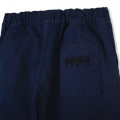 Cotton chino trousers KENZO KIDS for BOY