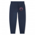 Embroidered jogging bottoms KENZO KIDS for BOY
