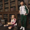 Pantalon en velours palatine KENZO KIDS pour GARCON