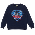 Felpa con elefante ricamato KENZO KIDS Per RAGAZZO