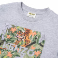 T-shirt à sérigraphie jungle KENZO KIDS pour GARCON