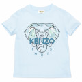 Camiseta de algodón estampada KENZO KIDS para NIÑO