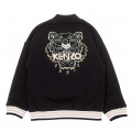 Loose jumper with varsity-style collar KENZO KIDS for BOY