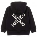 Hooded fleece sweatshirt KENZO KIDS for BOY