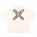 Karakteristiek ruimvallend poloshirt KENZO KIDS Voor