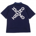 Iconic loose-cut polo shirt KENZO KIDS for BOY