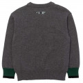 Loose embroidered jumper KENZO KIDS for BOY