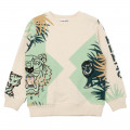 Iconic fleece sweatshirt KENZO KIDS for BOY