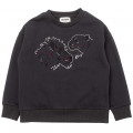 Losse sweater met borduurwerk KENZO KIDS Voor