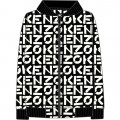 Sweater met rits en print KENZO KIDS Voor