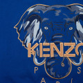 Fleece sweatshirt with embroidery KENZO KIDS for BOY