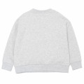 Sweater van gemêleerde fleece KENZO KIDS Voor