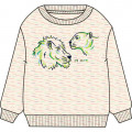 Multicoloured fleece sweatshirt KENZO KIDS for BOY