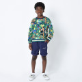 Sweater met tropische print KENZO KIDS Voor