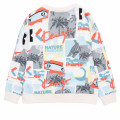 Printed fleece sweatshirt KENZO KIDS for BOY