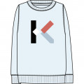 Lightweight fleece sweatshirt KENZO KIDS for BOY