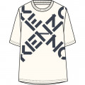 T-shirt in cotone bio KENZO KIDS Per RAGAZZO
