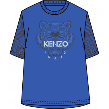 T-shirt in jersey di cotone bio KENZO KIDS Per RAGAZZO