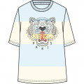 Embroidered cotton jersey t-shirt KENZO KIDS for BOY