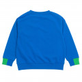 Lichte fleece sweater KENZO KIDS Voor