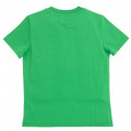 T-shirt di cotone con stampa KENZO KIDS Per RAGAZZO