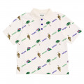 Polo en coton piqué KENZO KIDS pour GARCON