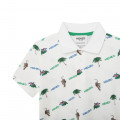 Poloshirt aus Baumwollpiqué KENZO KIDS Für JUNGE
