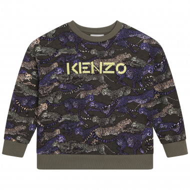 Felpa-shirt ricamata KENZO KIDS Per RAGAZZO