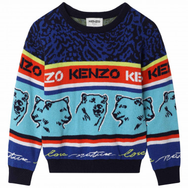 Pull en tricot KENZO KIDS pour GARCON