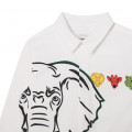Cotton poplin shirt KENZO KIDS for BOY