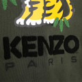 Felpa-shirt in pile con stampa KENZO KIDS Per RAGAZZO