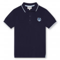 Polo avec badge Tigre KENZO KIDS pour GARCON