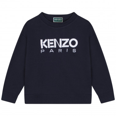 Embroidered cotton sweatshirt KENZO KIDS for BOY