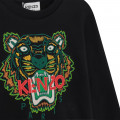 Sweatshirt met borduurwerk KENZO KIDS Voor